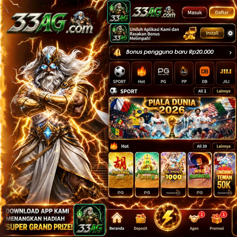 33AG - 33ag Login Daftar Akun Aman